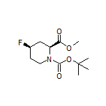 Methyl (2S,4R)-1-Boc-4-fluoropiperidine-2-carboxylate