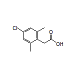 2-(4-Chloro-2,6-dimethylphenyl)acetic Acid