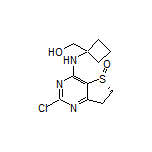 (R)-2-Chloro-4-[[1-(hydroxymethyl)cyclobutyl]amino]-6,7-dihydrothieno[3,2-d]pyrimidine 5-Oxide