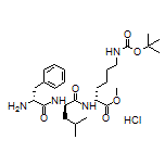 N2-D-phenylalanyl-D-leucyl-N6-(tert-butoxycarbonyl)-D-lysine Methyl Ester Hydrochloride