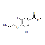 Methyl 3-Chloro-4-(2-chloroethoxy)-5-iodobenzoate