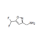 [5-(Difluoromethyl)isoxazol-3-yl]methanamine