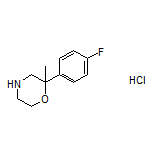 2-(4-Fluorophenyl)-2-methylmorpholine Hydrochloride