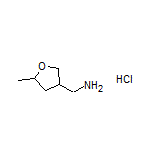 (5-Methyltetrahydrofuran-3-yl)methanamine Hydrochloride