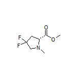 Methyl (R)-4,4-Difluoro-1-methylpyrrolidine-2-carboxylate