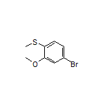 (4-Bromo-2-methoxyphenyl)(methyl)sulfane