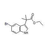 Ethyl 2-(5-Bromo-1H-indol-3-yl)-2-methylpropanoate