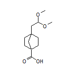 4-(2,2-Dimethoxyethyl)bicyclo[2.2.1]heptane-1-carboxylic Acid