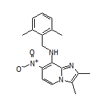 N-(2,6-Dimethylbenzyl)-2,3-dimethyl-7-nitroimidazo[1,2-a]pyridin-8-amine