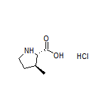 (2S,3S)-3-Methylpyrrolidine-2-carboxylic Acid Hydrochloride