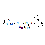 (S)-2-[Fmoc-(methyl)amino]-4-[[2-(Boc-amino)ethyl](methyl)amino]-4-oxobutanoic Acid