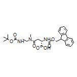 (S)-2-(Fmoc-amino)-4-[[2-(Boc-amino)ethyl](methyl)amino]-4-oxobutanoic Acid