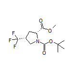 Methyl (2R,4R)-1-Boc-4-(trifluoromethyl)pyrrolidine-2-carboxylate