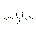 [(2R,3R)-1-Boc-2-methyl-3-piperidyl]methanol