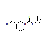 [(2S,3S)-1-Boc-2-methyl-3-piperidyl]methanol