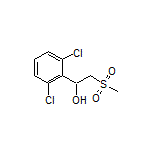 1-(2,6-Dichlorophenyl)-2-(methylsulfonyl)ethan-1-ol