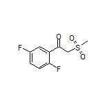 1-(2,5-Difluorophenyl)-2-(methylsulfonyl)ethan-1-one