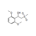 1-(2,6-Dimethoxyphenyl)-2-(methylsulfonyl)ethan-1-ol