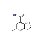 5-Methyl-2,3-dihydrobenzofuran-7-carboxylic Acid