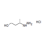 (S)-3-Hydrazinyl-1-butanol Hydrochloride