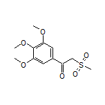 2-(Methylsulfonyl)-1-(3,4,5-trimethoxyphenyl)ethan-1-one