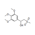 2-(Methylsulfonyl)-1-(3,4,5-trimethoxyphenyl)ethan-1-ol