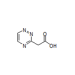 2-(1,2,4-Triazin-3-yl)acetic Acid