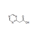 2-(1,3,5-Triazin-2-yl)acetic Acid