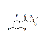 2-(Methylsulfonyl)-1-(2,4,6-trifluorophenyl)ethan-1-one