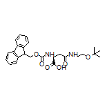 (S)-2-(Fmoc-amino)-4-[[2-(tert-butoxy)ethyl]amino]-4-oxobutanoic Acid