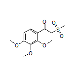 2-(Methylsulfonyl)-1-(2,3,4-trimethoxyphenyl)ethan-1-one