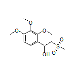 2-(Methylsulfonyl)-1-(2,3,4-trimethoxyphenyl)ethan-1-ol