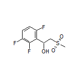 2-(Methylsulfonyl)-1-(2,3,6-trifluorophenyl)ethan-1-ol