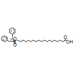 19-[Bis(benzyloxy)phosphoryl]nonadecanoic Acid