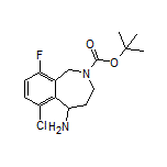 2-Boc-6-chloro-9-fluoro-2,3,4,5-tetrahydro-1H-benzo[c]azepin-5-amine