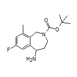 2-Boc-7-fluoro-9-methyl-2,3,4,5-tetrahydro-1H-benzo[c]azepin-5-amine