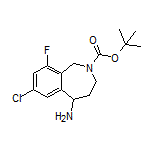 2-Boc-7-chloro-9-fluoro-2,3,4,5-tetrahydro-1H-benzo[c]azepin-5-amine