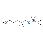 5-[(tert-Butyldimethylsilyl)oxy]-4,4-dimethylpentan-1-ol