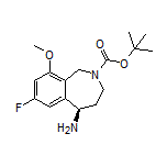 (R)-2-Boc-7-fluoro-9-methoxy-2,3,4,5-tetrahydro-1H-benzo[c]azepin-5-amine