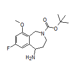 2-Boc-7-fluoro-9-methoxy-2,3,4,5-tetrahydro-1H-benzo[c]azepin-5-amine