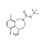 2-Boc-6-fluoro-9-methyl-2,3,4,5-tetrahydro-1H-benzo[c]azepin-5-amine