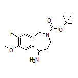 2-Boc-8-fluoro-7-methoxy-2,3,4,5-tetrahydro-1H-benzo[c]azepin-5-amine