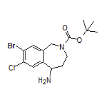 2-Boc-8-bromo-7-chloro-2,3,4,5-tetrahydro-1H-benzo[c]azepin-5-amine