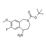 2-Boc-7-fluoro-8-methoxy-2,3,4,5-tetrahydro-1H-benzo[c]azepin-5-amine