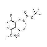 2-Boc-9-fluoro-6-methoxy-2,3,4,5-tetrahydro-1H-benzo[c]azepin-5-amine