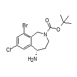 (S)-2-Boc-9-bromo-7-chloro-2,3,4,5-tetrahydro-1H-benzo[c]azepin-5-amine