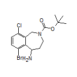 2-Boc-6-bromo-9-chloro-2,3,4,5-tetrahydro-1H-benzo[c]azepin-5-amine