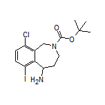 2-Boc-9-chloro-6-iodo-2,3,4,5-tetrahydro-1H-benzo[c]azepin-5-amine