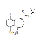 2-Boc-6-bromo-9-iodo-2,3,4,5-tetrahydro-1H-benzo[c]azepin-5-amine