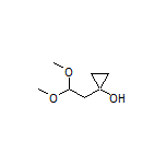 1-(2,2-Dimethoxyethyl)cyclopropan-1-ol